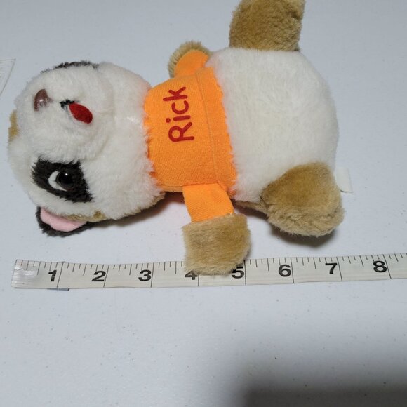Vintage 80s Hallmark Shirt Tales Rick Raccoon 7 inch Plush Stuffed Animal Toy - Picture 5 of 5